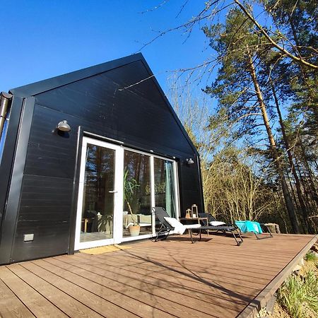 Modern Sauna Cabin In Horse Ranch Liyeplauke Exteriér fotografie
